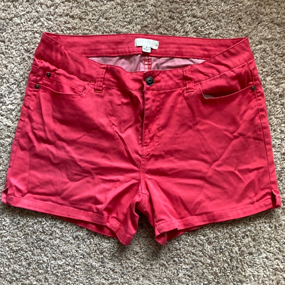 Bright Coral forever 21 shorts! 16w